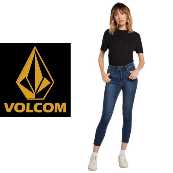 Volcom Railed Leggings - Size 0 - Picture 1 of 10
